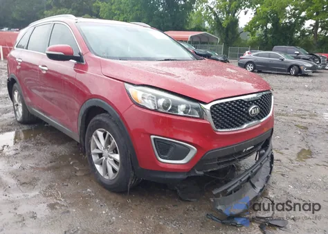 2017 Kia Sorento 2.4L Lx from USA, damaged, VIN 5XYPG4A3XHG275360